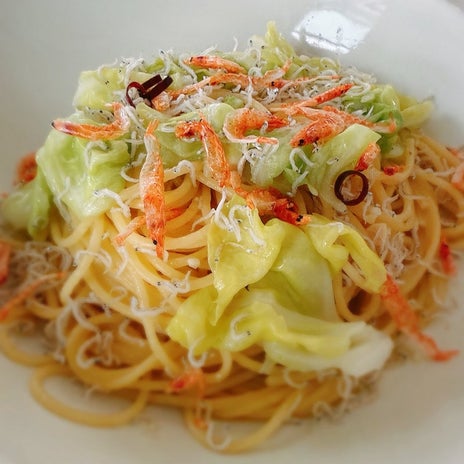 細川直美 お好み焼きに見えるパスタの画像