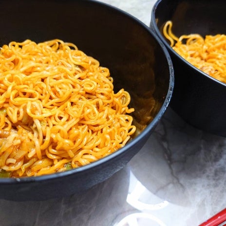 辛すぎて無理だった激辛やきそばの画像