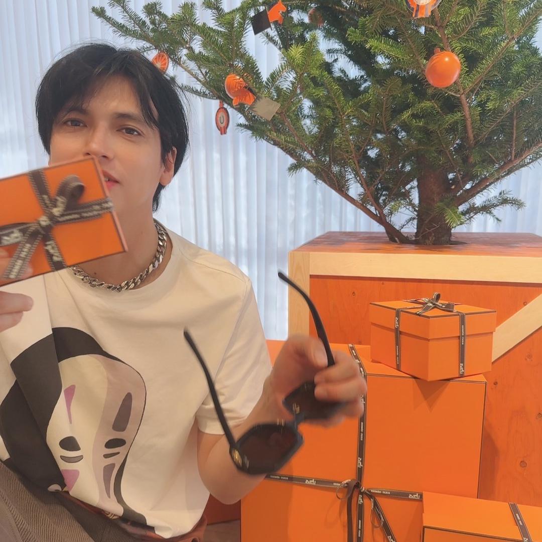 アレク誕プレに可愛いエルメス品の画像