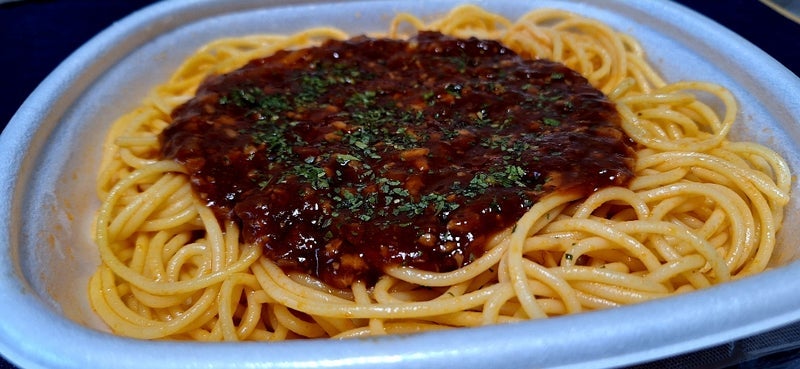 半分以上残した四国限定のパスタの画像