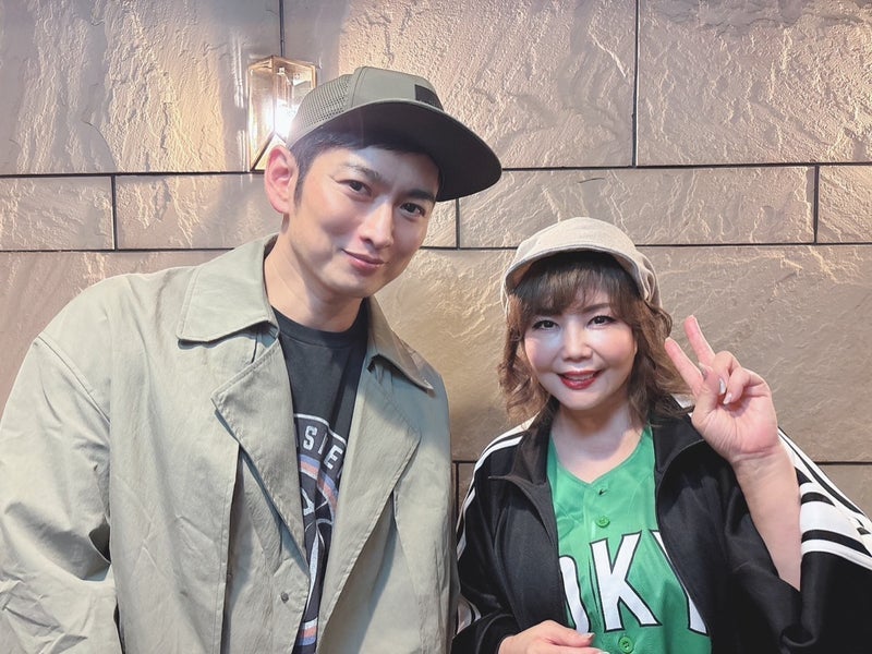 小川菜摘 観劇に来た松田悟志