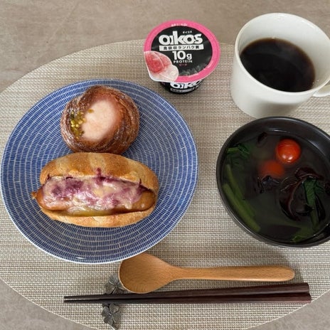 若乃花 頂き物のキクラゲで朝食の画像