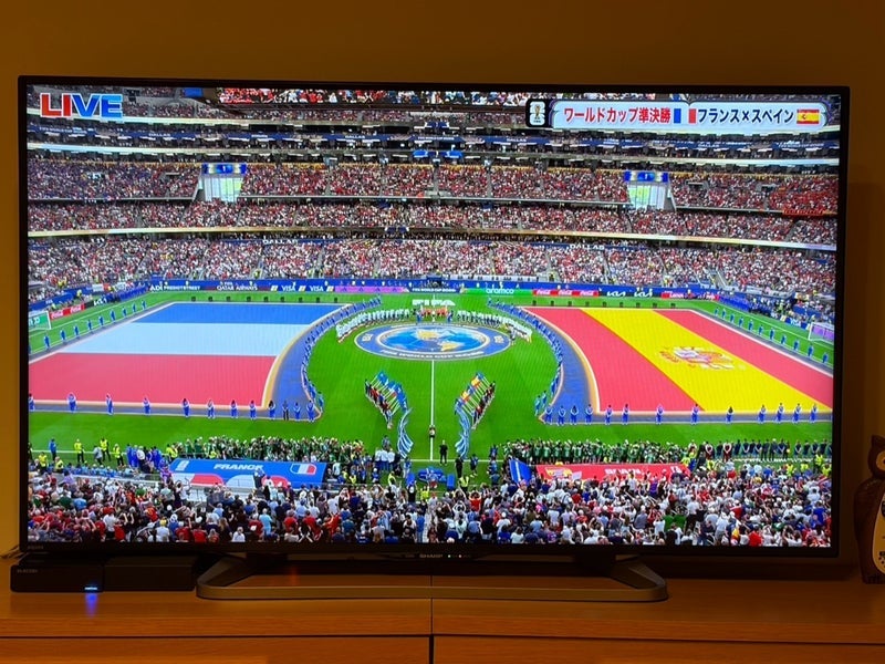 観られて良かったサッカーの試合の画像