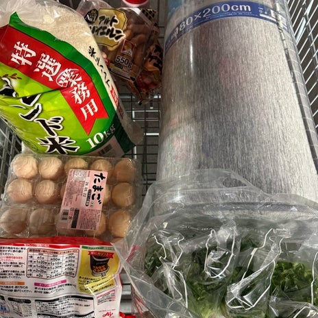 お米がなくなりコストコで買った物の画像
