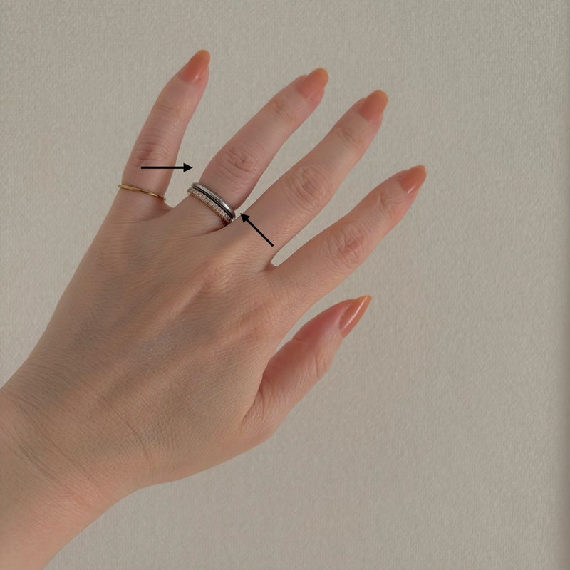 7キロ増で抜けなくなった結婚指輪の画像