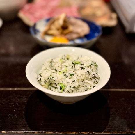 松茸と黒毛和牛の贅沢すき焼きの画像