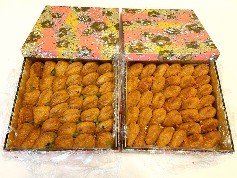 つちやかおり 朝から作ったお稲荷の画像