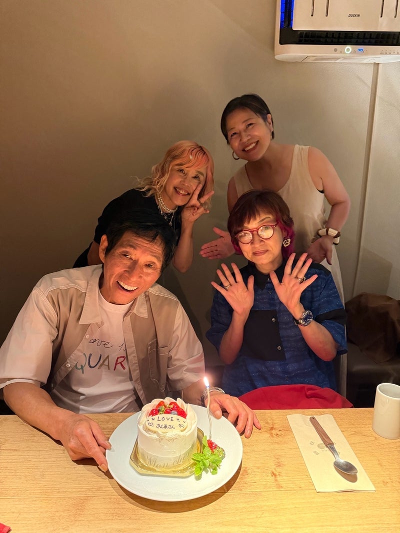 野沢直子 さんまから貰ったTシャツの画像