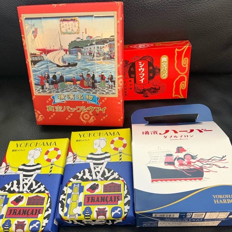 私が選んだ好きな物ばかりのお土産の画像