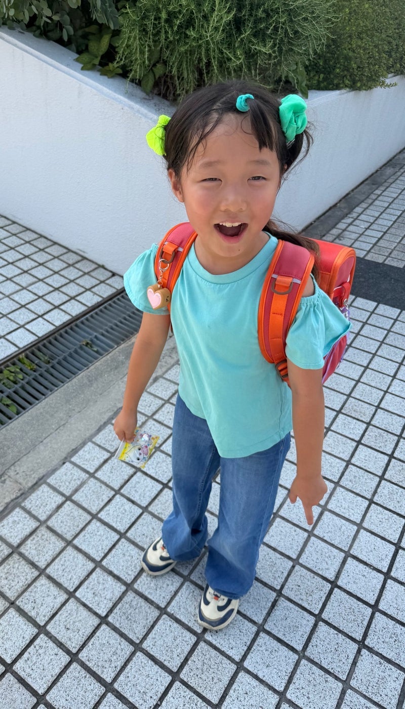 小原正子 下校してきた娘の髪型の画像