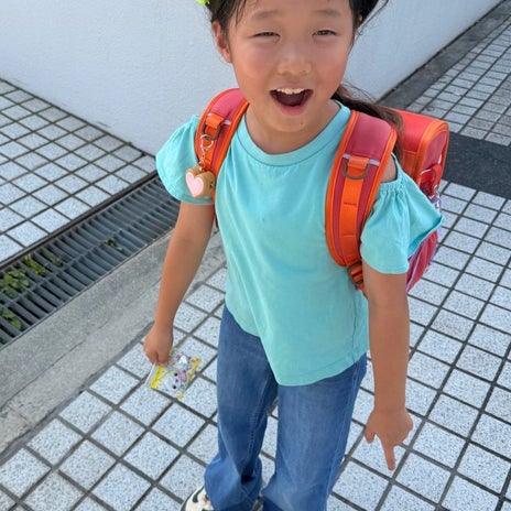 小原正子 下校してきた娘の髪型の画像