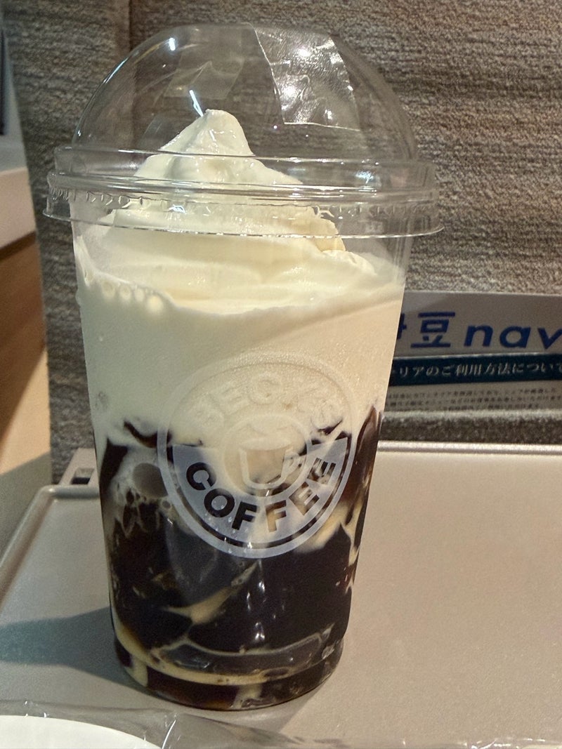 堀ちえみ コーヒーゼリーとソフトの画像