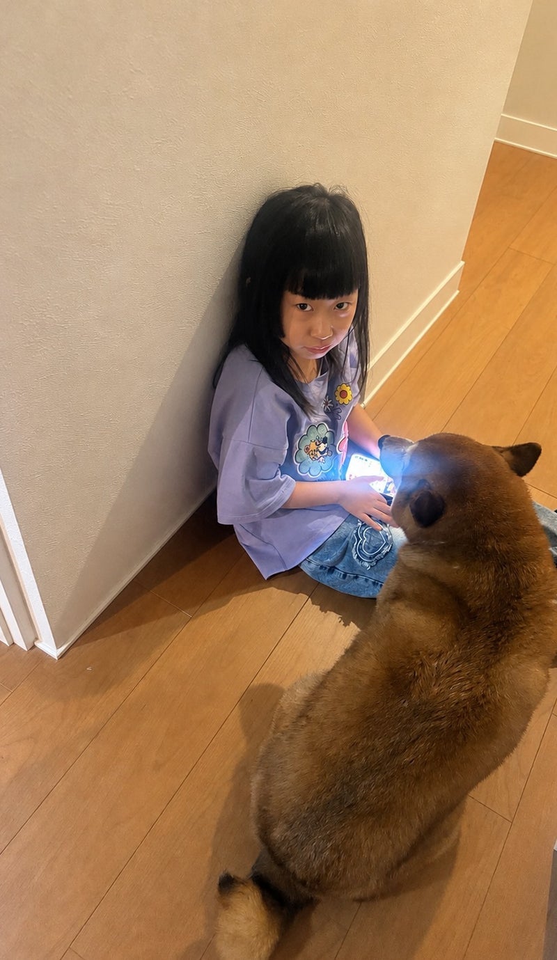 爆泣きしたパパとの4時間の別れの画像