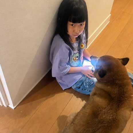 爆泣きしたパパとの4時間の別れの画像