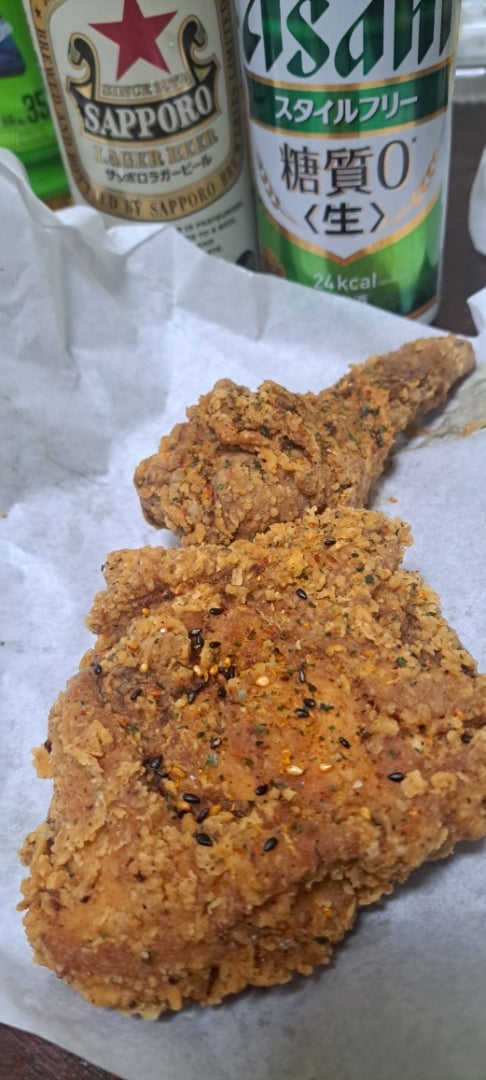 ケンタの数量限定にんにくチキンの画像