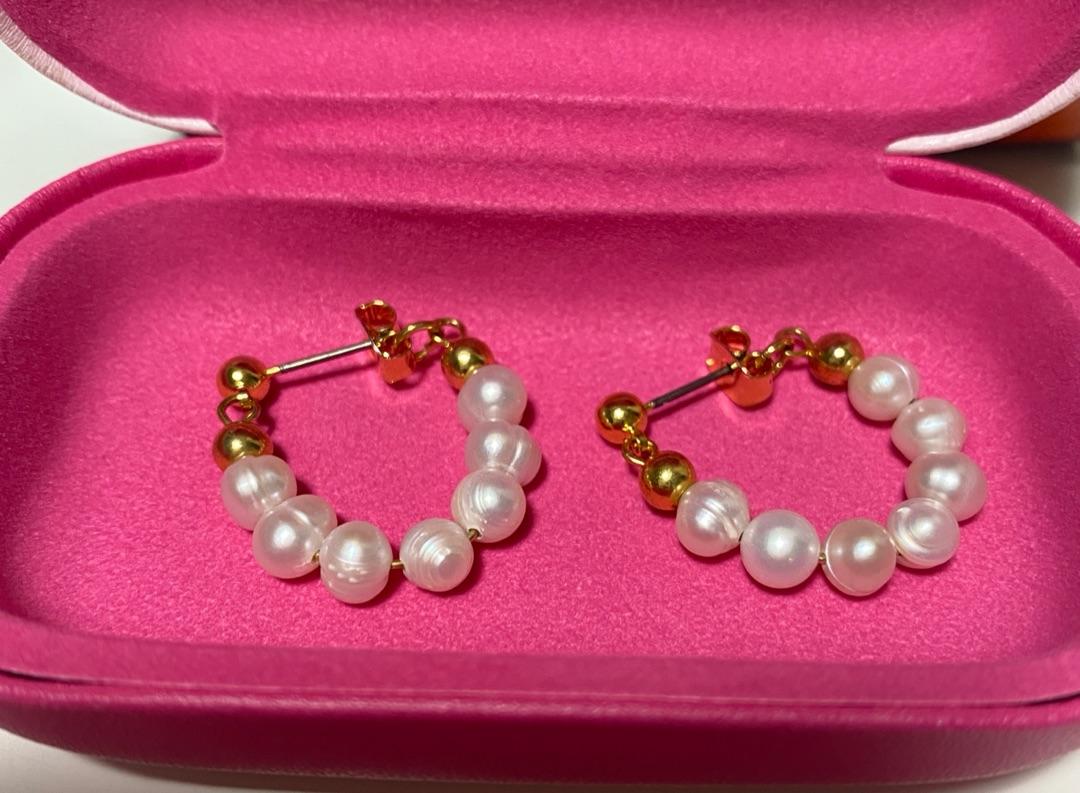 イオンで一目惚れし買ったピアスの画像