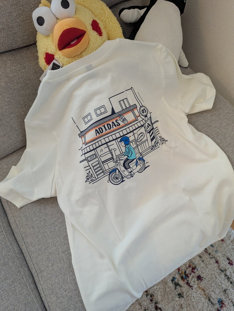 夫に贈った台湾限定のTシャツの画像