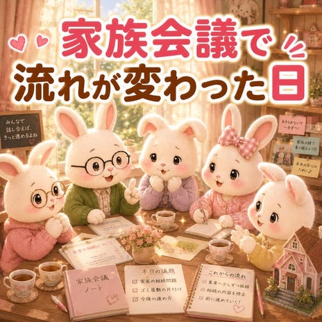 かたくなな母が折れた家族会議の画像