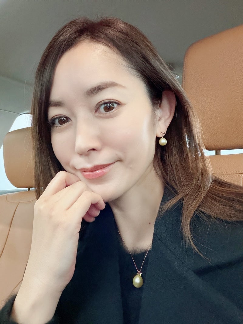 細川直美 お気に入りリボン付きパールの画像