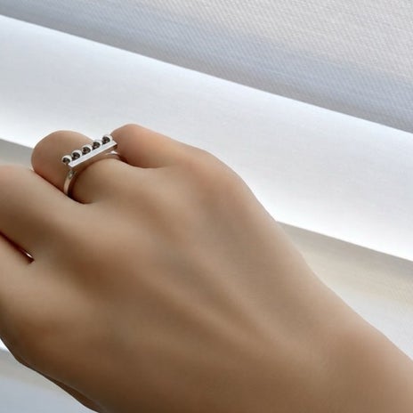 ダサい結婚指輪が可愛くなる重ね付けの画像