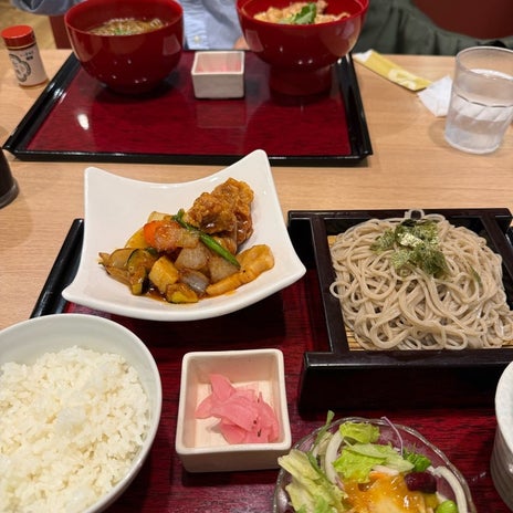 2日間食べられなかった後の蕎麦の画像
