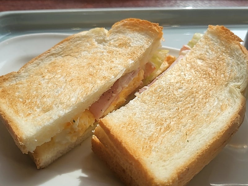 日曜に食べた500円のモーニングの画像