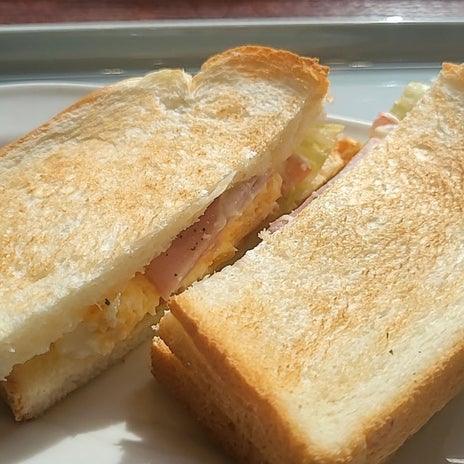 日曜に食べた500円のモーニングの画像