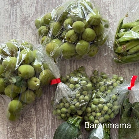 爆買いした野菜の大変な下ごしらえの画像