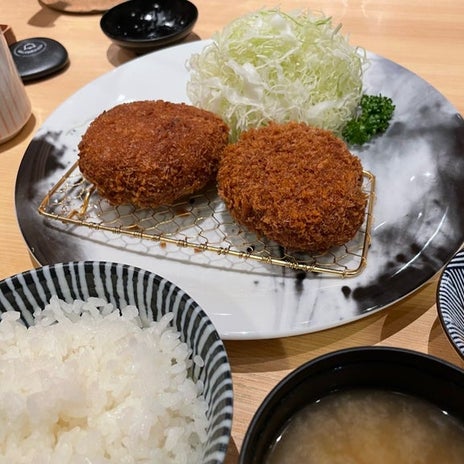 検査入院を前に今のうちに食べた揚げ物の画像