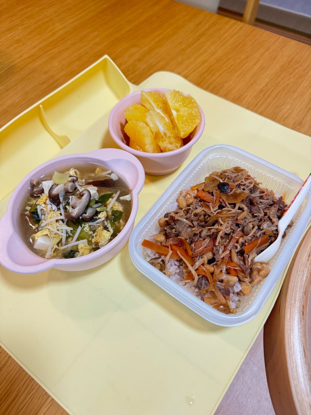 「手抜き万歳」な3歳娘の晩ご飯