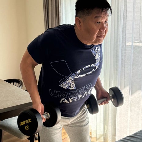 若乃花 畳一畳で行う日々のリハビリの画像