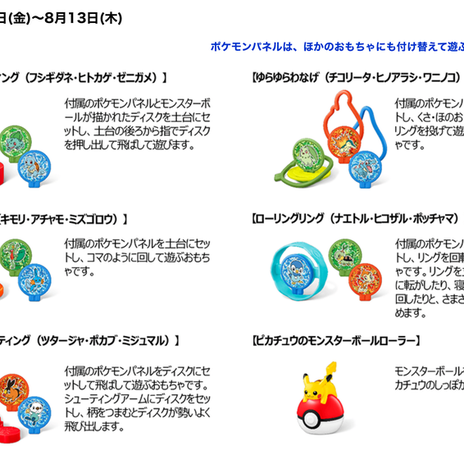 マックの激混みしそうな記念のおもちゃの画像