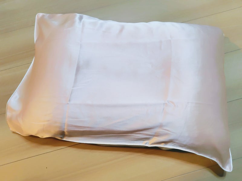 乾燥する髪のため買った枕カバーの画像