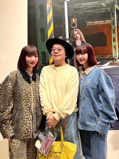 ファッション界の重鎮との嬉しい再会の画像