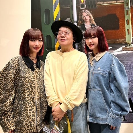ファッション界の重鎮との嬉しい再会の画像