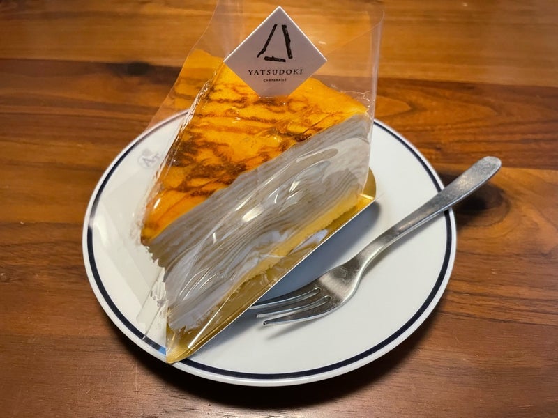 大好きな抜群に美味しいミルクレープの画像