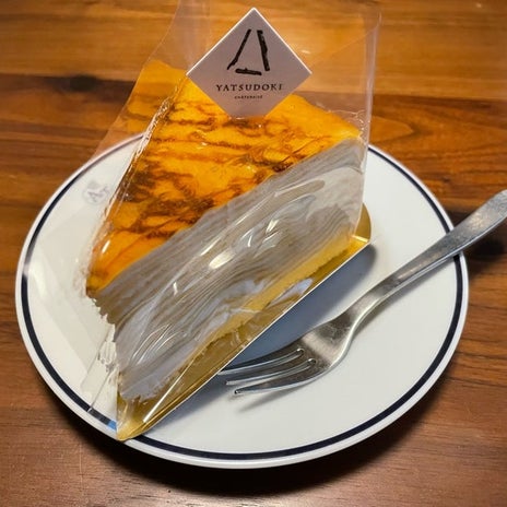 大好きな抜群に美味しいミルクレープの画像