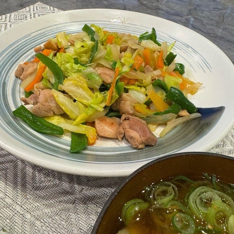 堀ちえみの夫 野菜10種類の朝ごはんの画像