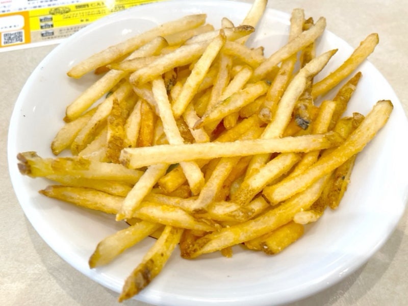 量が多かった165円のフライドポテトの画像
