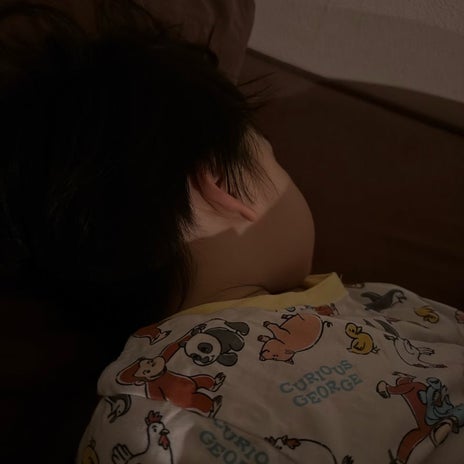 だいたの夫 息子の寝つきに思う事の画像