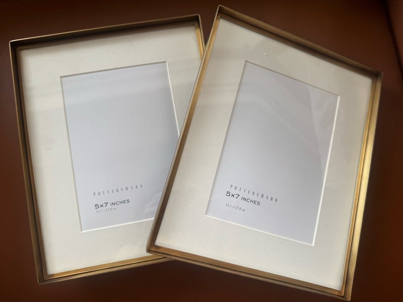1万円超えの写真立てを2つ購入