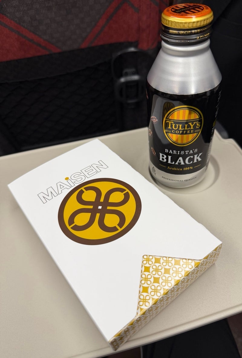 假屋崎 新幹線で大好きなカツサンドの画像