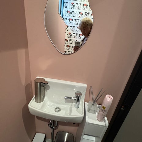 考えるだけで楽しいトイレの棚の画像