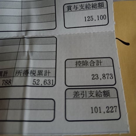 ボーナスで業務スーパーでの買い物の画像