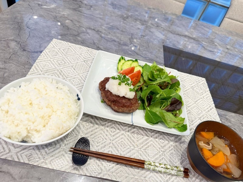 堀ちえみの夫 和風おろしハンバーグの画像
