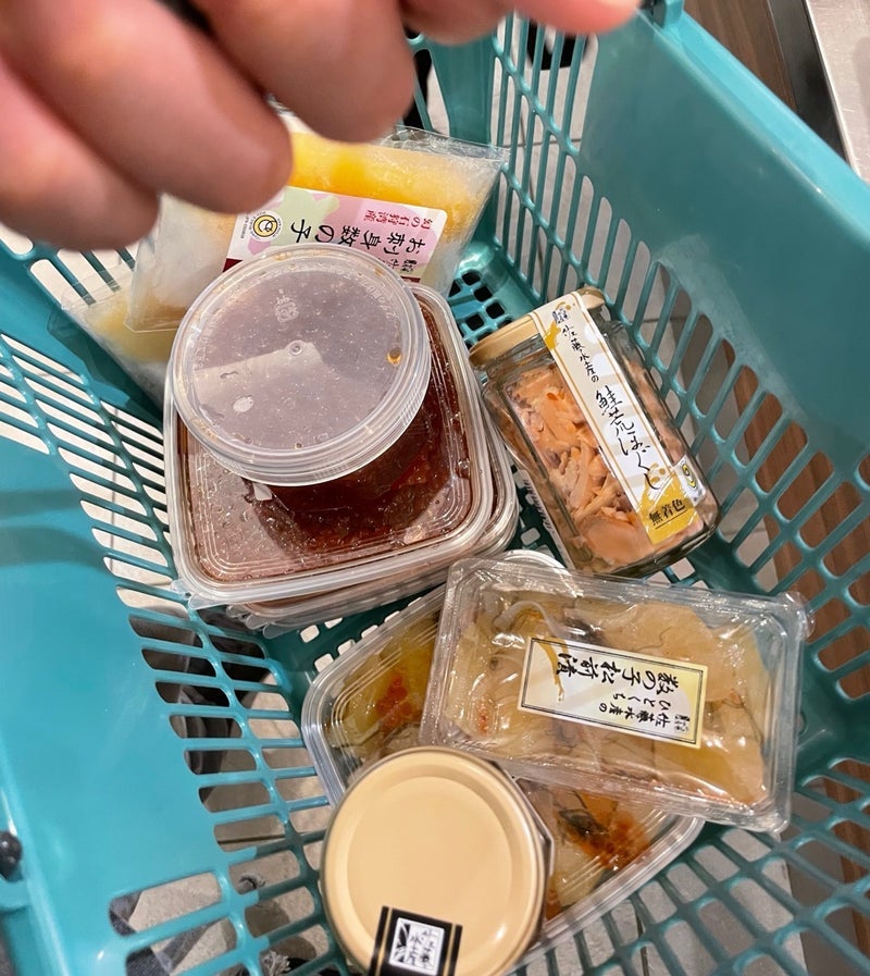 團十郎 2人に大量の海鮮土産の画像