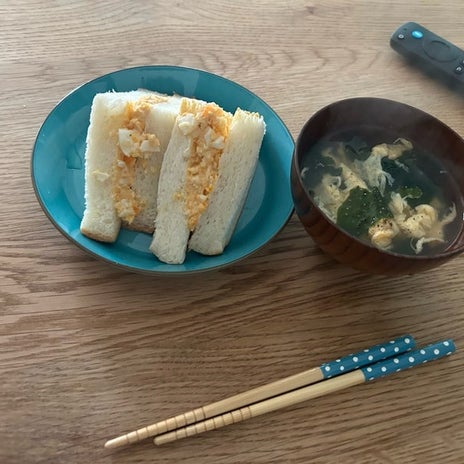 コクが段違いだった卵の朝食の画像