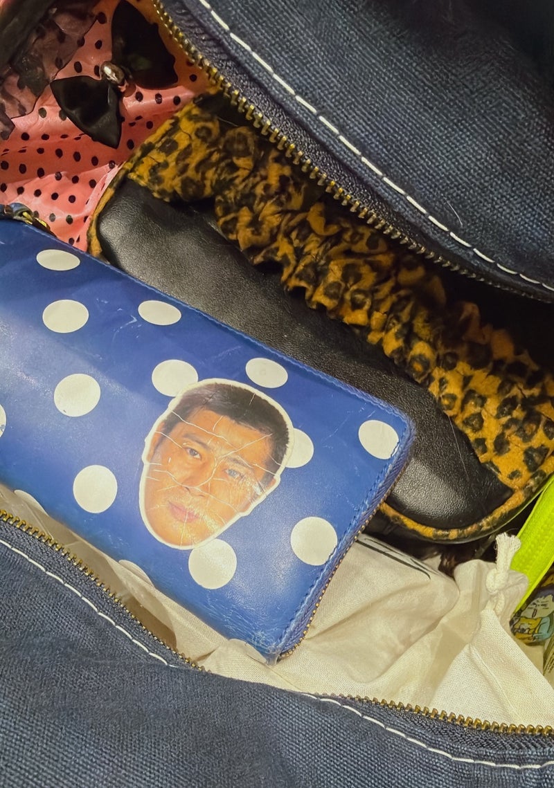 お財布が見つからずかいた冷や汗の画像