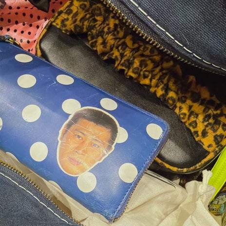 お財布が見つからずかいた冷や汗の画像