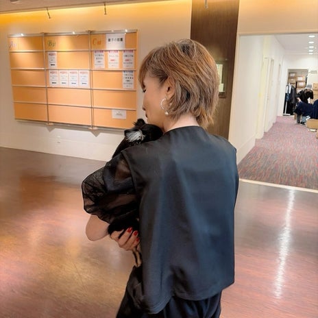 小柳ルミ子 愛犬の仕事後のご褒美の画像